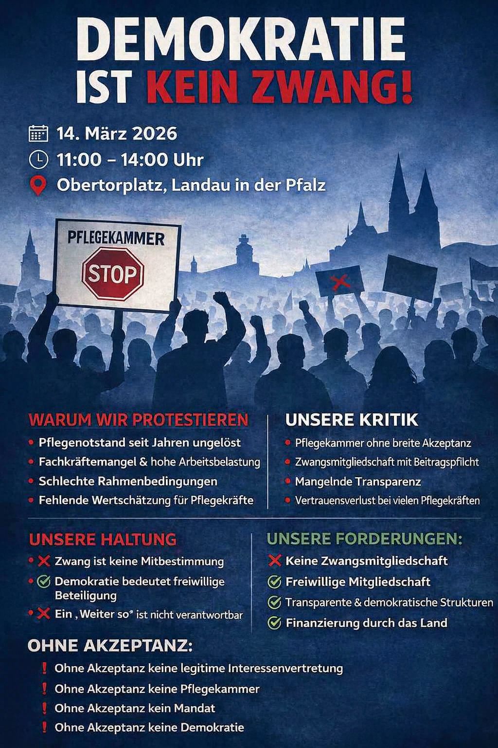 Demo gegen Pflegekammer RLP - Landau 14-02-2026-Infoplakat Demo gegen Pflegekammer RLP - Landau 14-02-2026-Infoplakat
